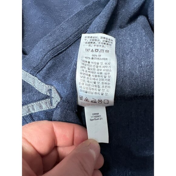 Eddie Bauer Mens Navy Short Sleeve Polo Shirt L - Picture 7 of 9